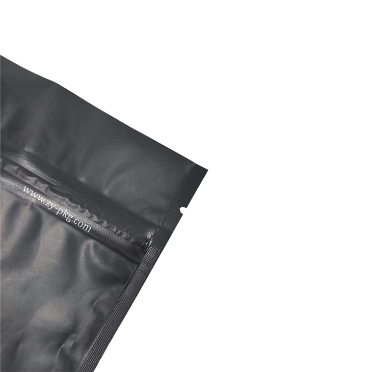 Flat Pouch with Zipper